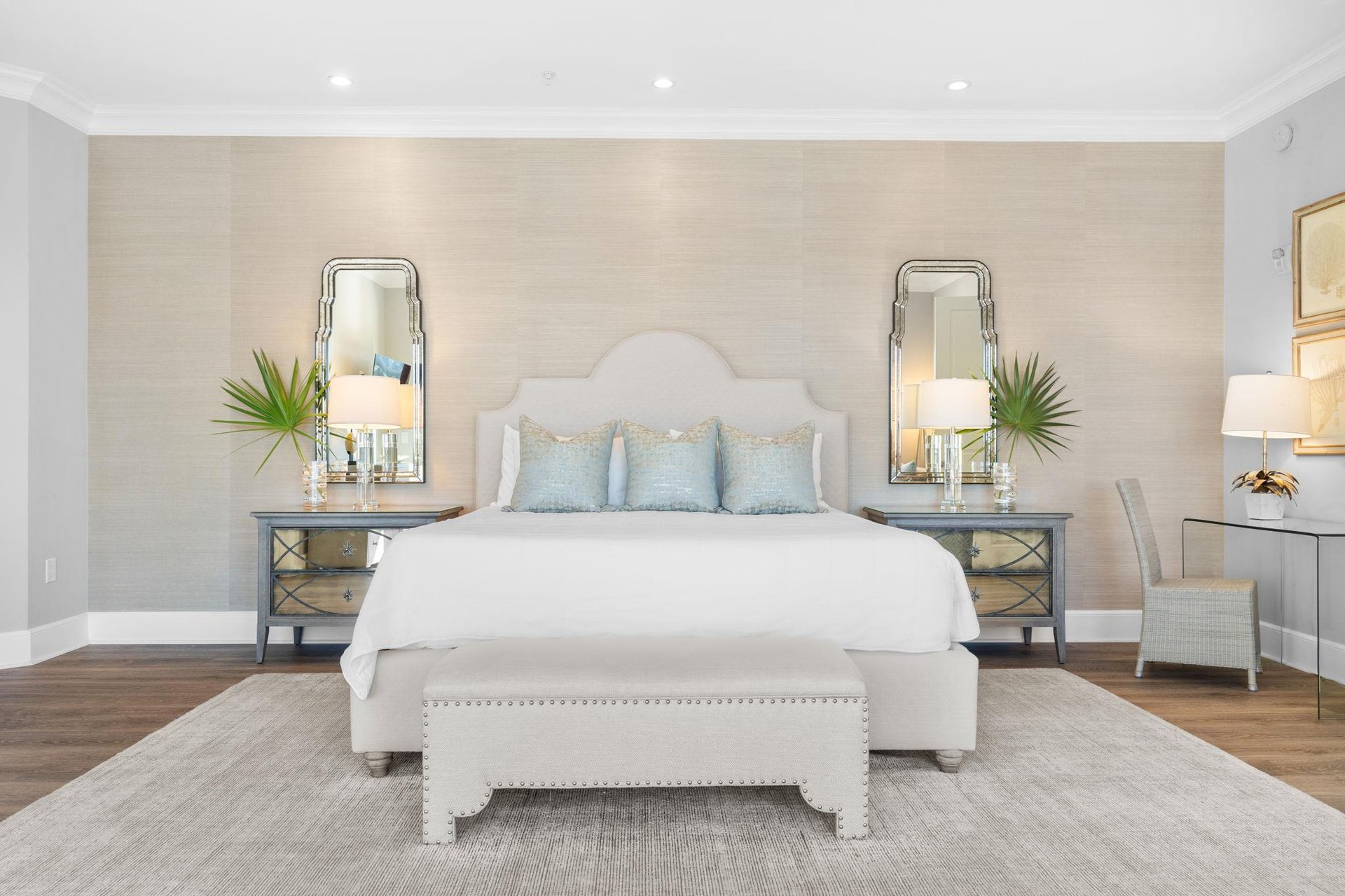 Relax and Unwind in Bedroom 1 with the 2nd Floor to Yourself