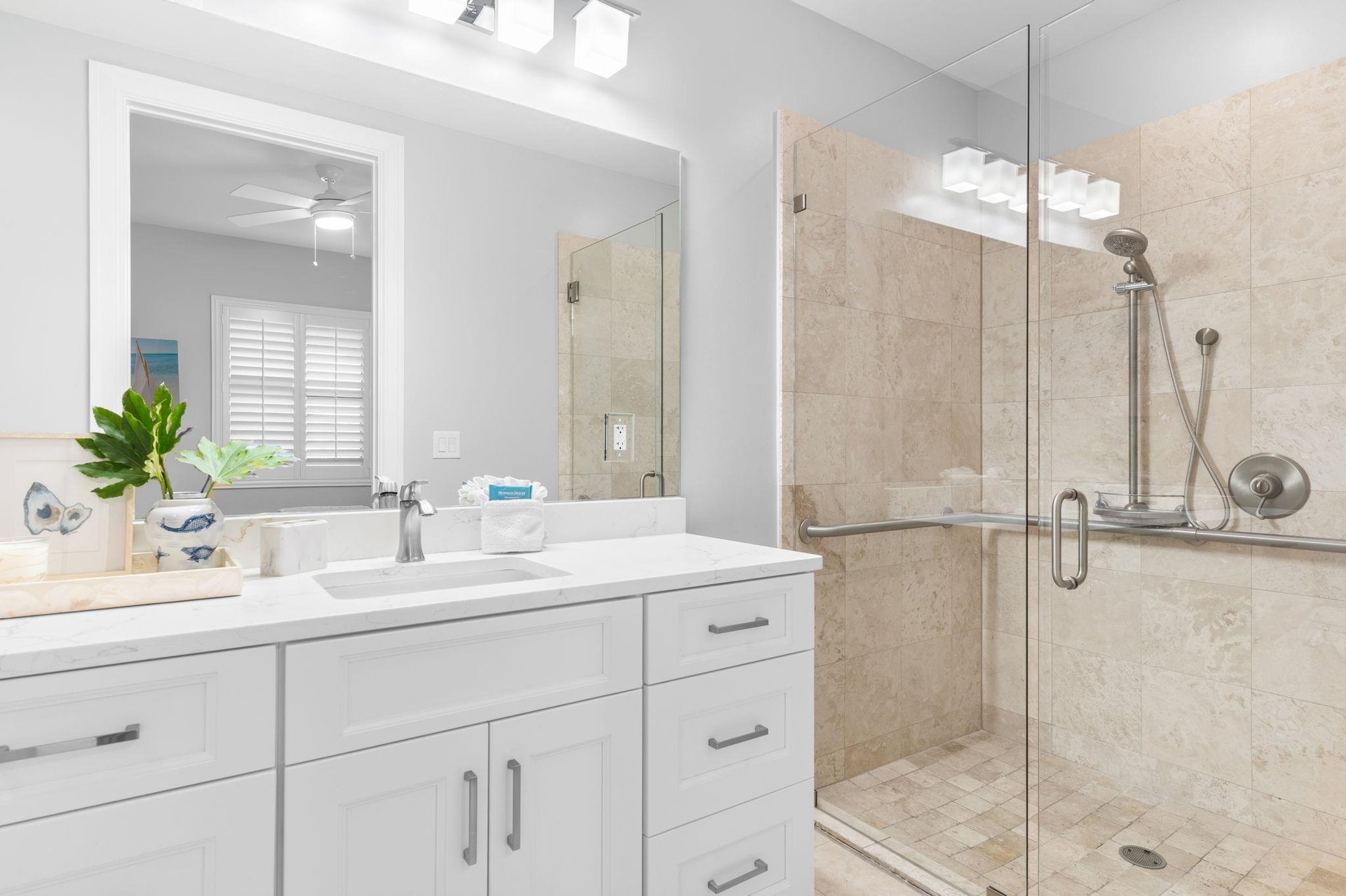 Bathroom 4 on 1st Floor with Walk In Shower