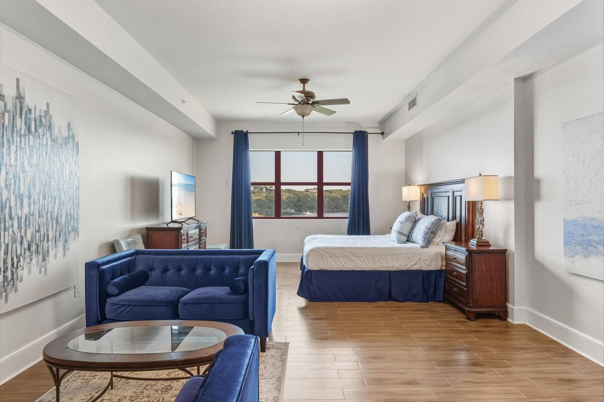 Spread out in Bedroom 1