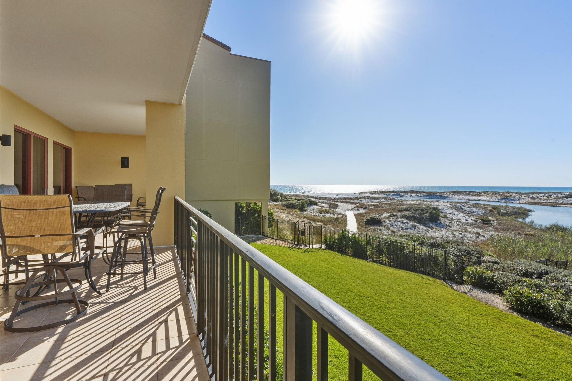 View from Private Balcony