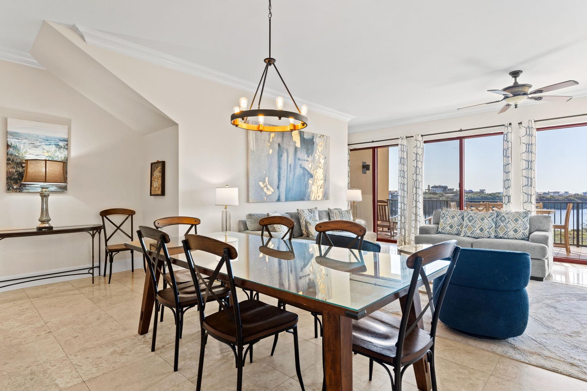 Dining Area and View