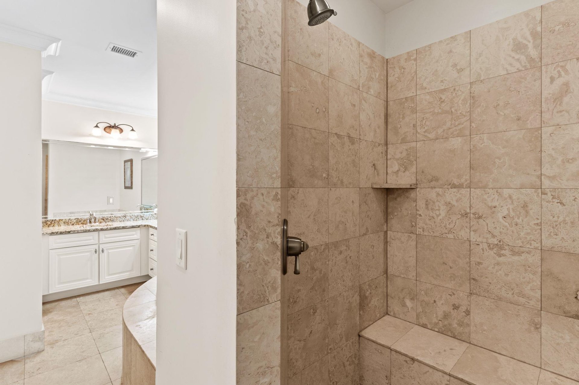 WalkIn Shower in Bathroom 2