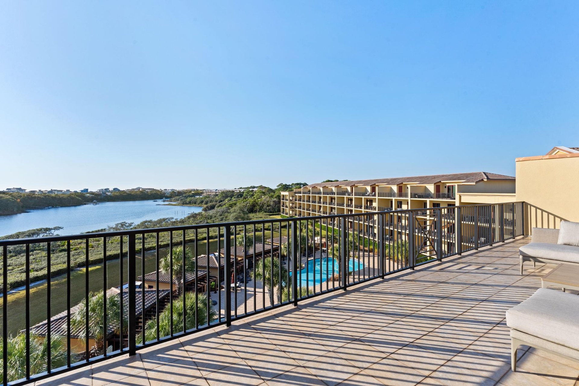 Stunning View from 2nd Floor Terrace