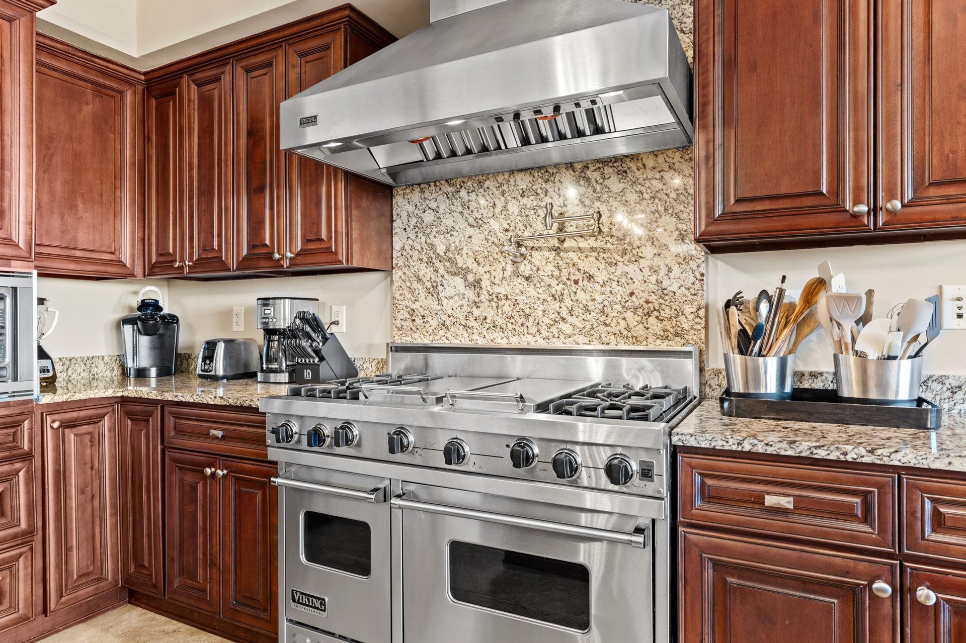 Kitchen with Stainless Steel Appliances