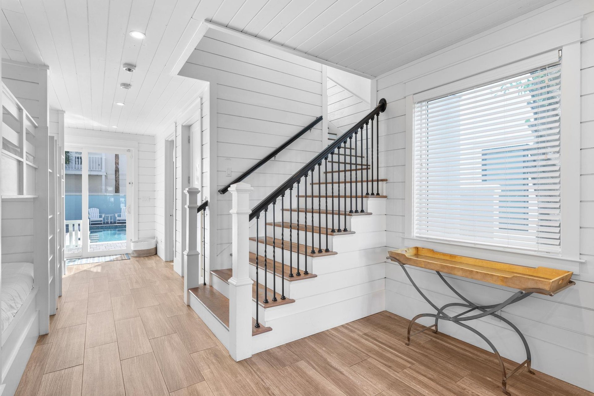 Stairs to 2nd Floor from Bunk Area on 1st Floor