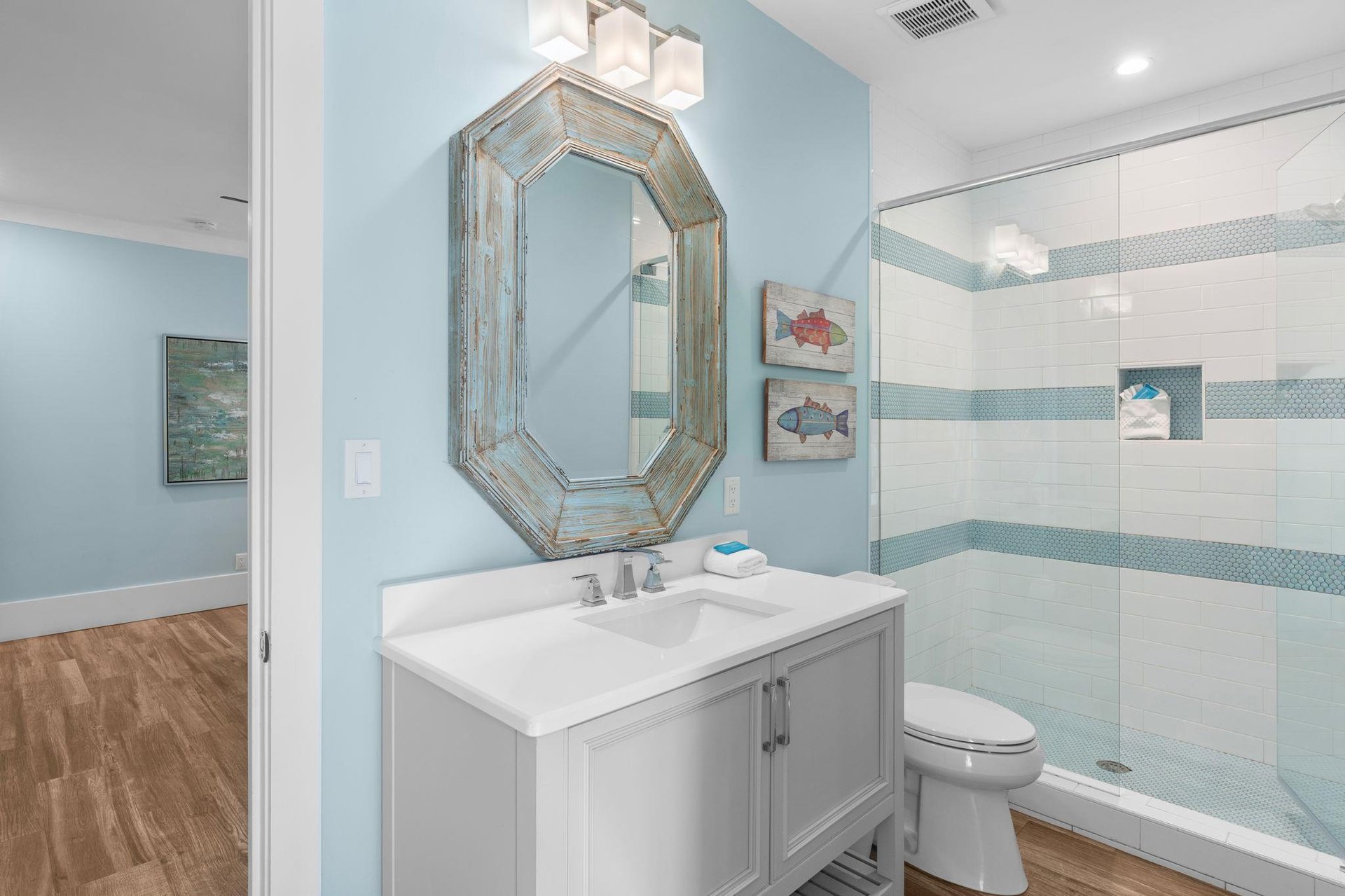 Bathroom 1 off Bedroom 1 on 1st Floor