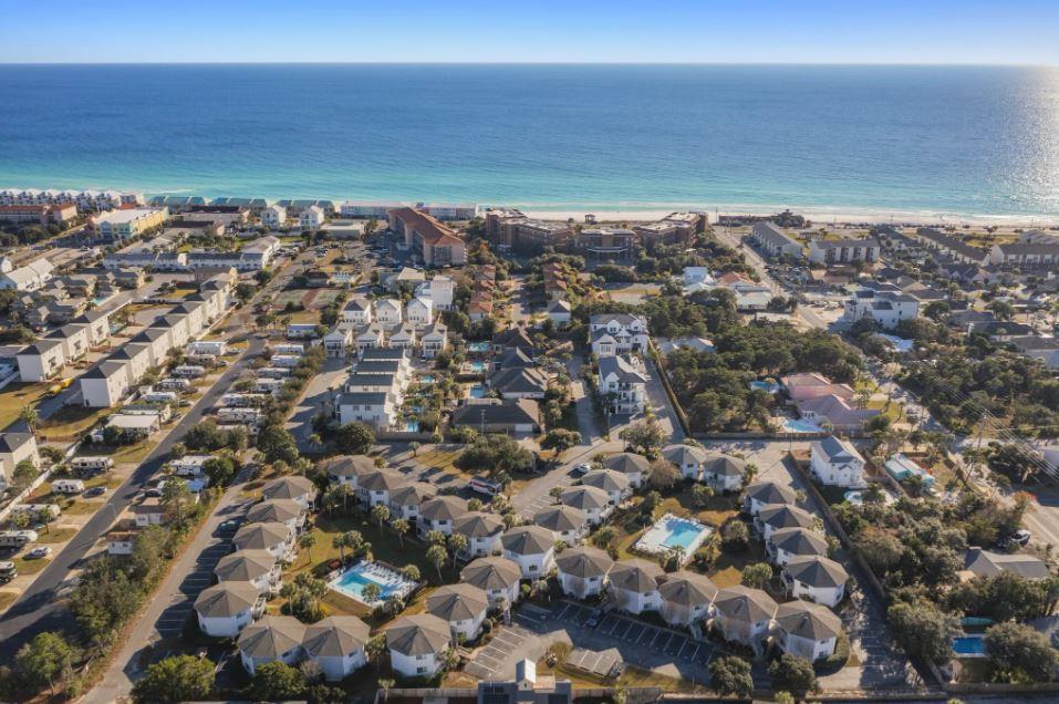 Crystal Village has two Pools and a walk from the Gulf of Mexico