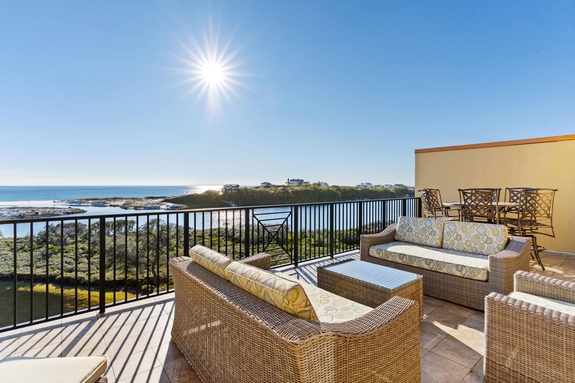 Sit Back and Take In the View on 2nd Floor Terrace