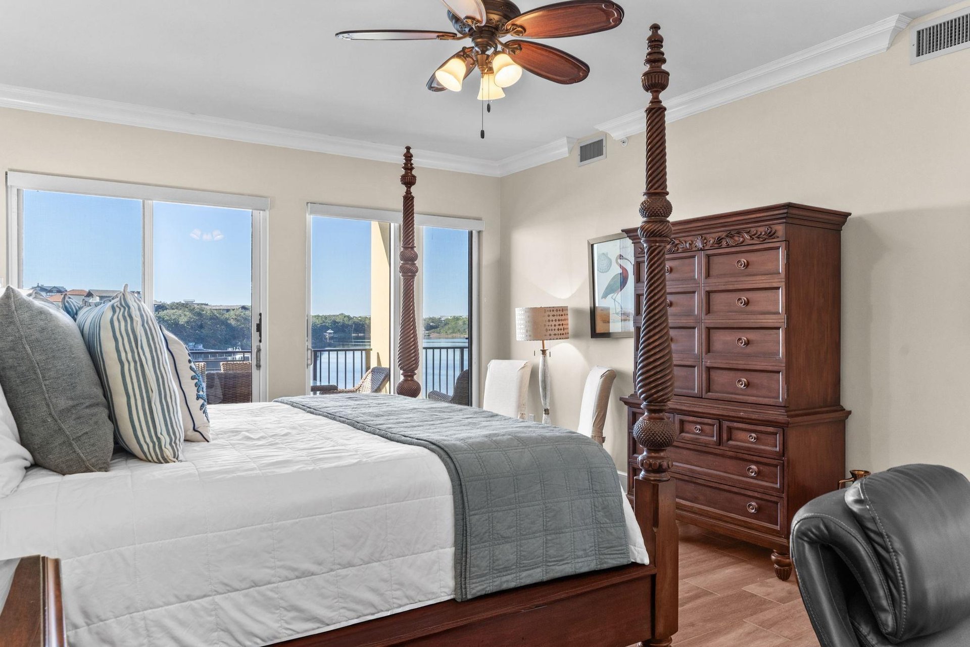 Stunning View from Bedroom 1