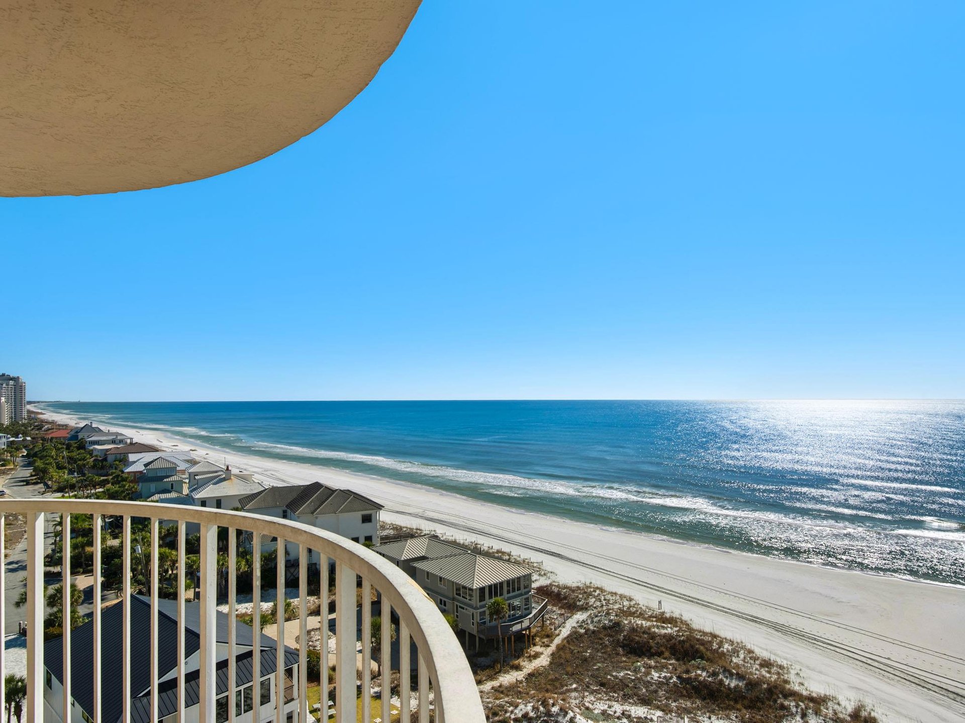 Beautiful Views from Private Balcony Accessible from Bedroom 1