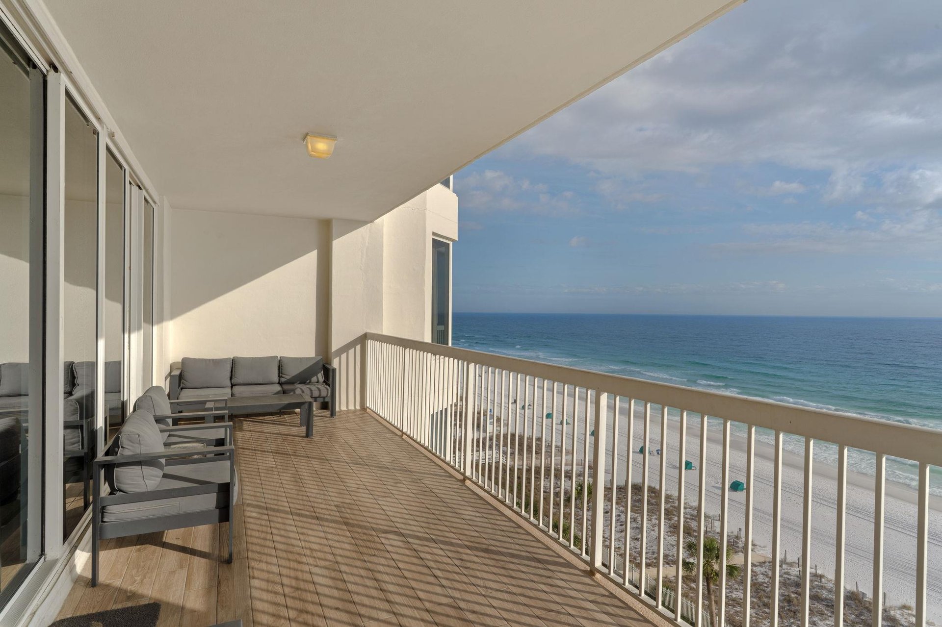 Your private oceanfront balcony invites you to unwind with morning coffee or evening cocktails while soaking in endless turquoise views and gentle sea breezes.