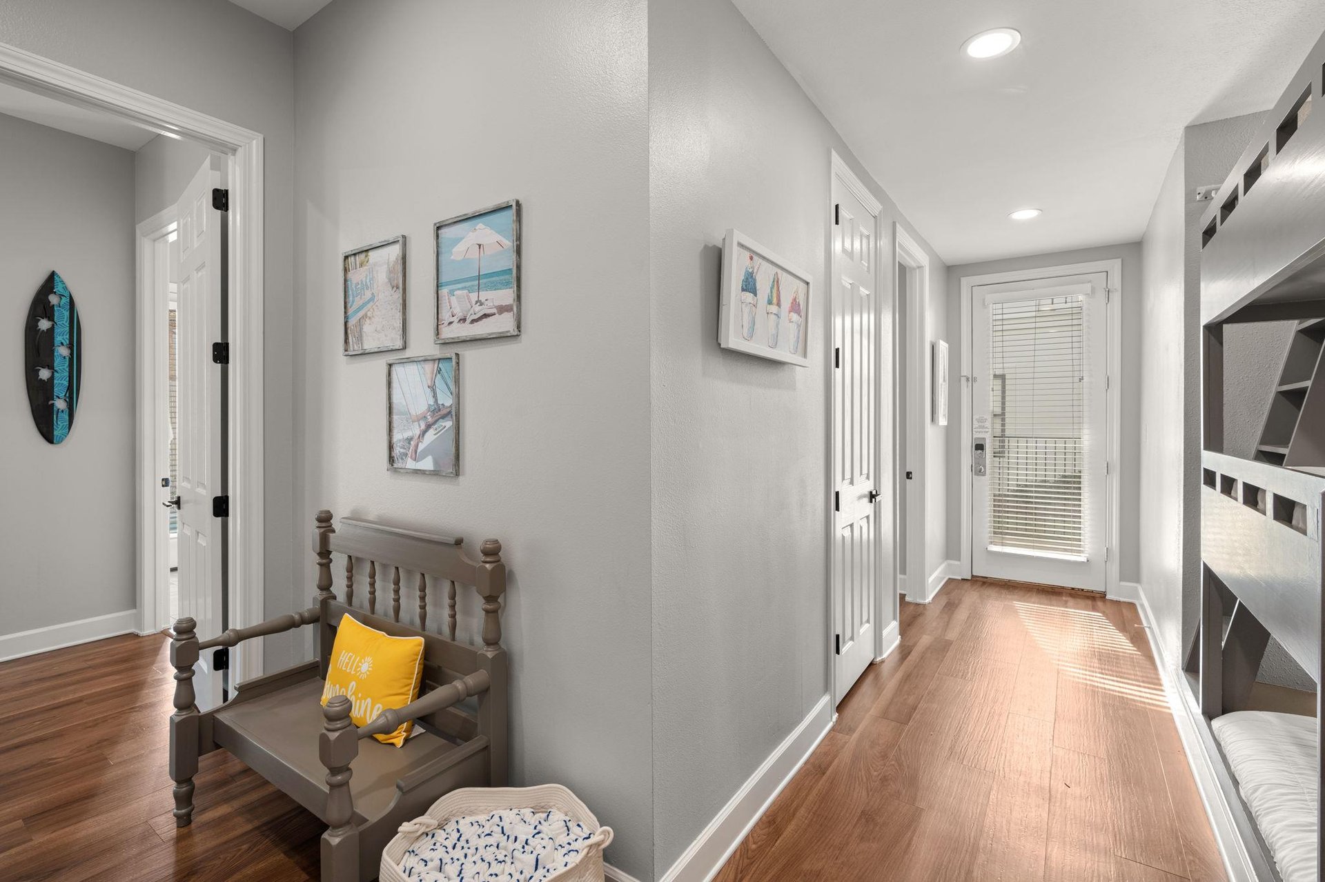 1st Floor Hall and Entry from 1st Floor