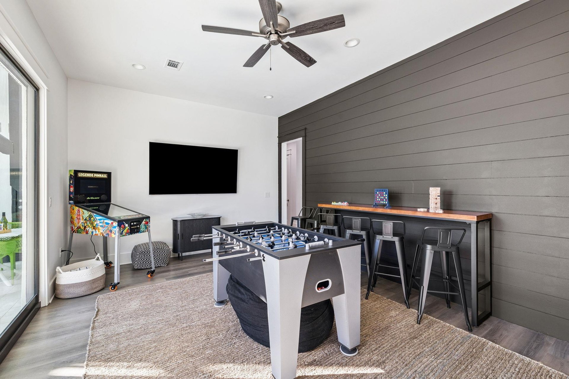 Private game room