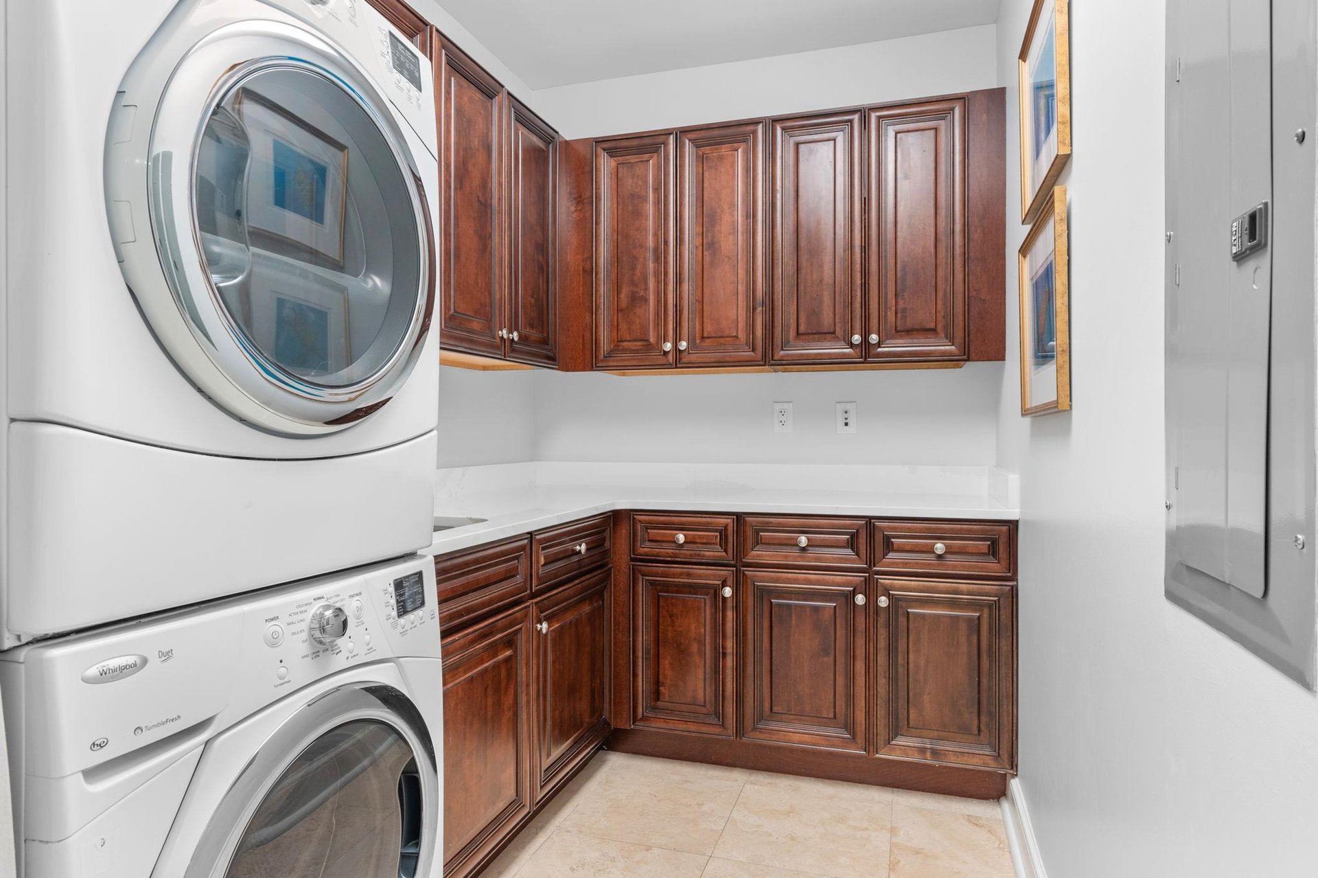Convenient In Unit Laundry Center on 1st Floor
