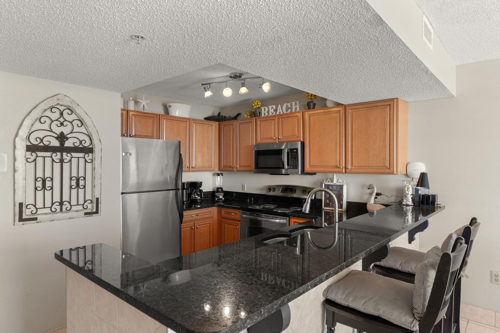 Enjoy a convenient fully equipped kitchen