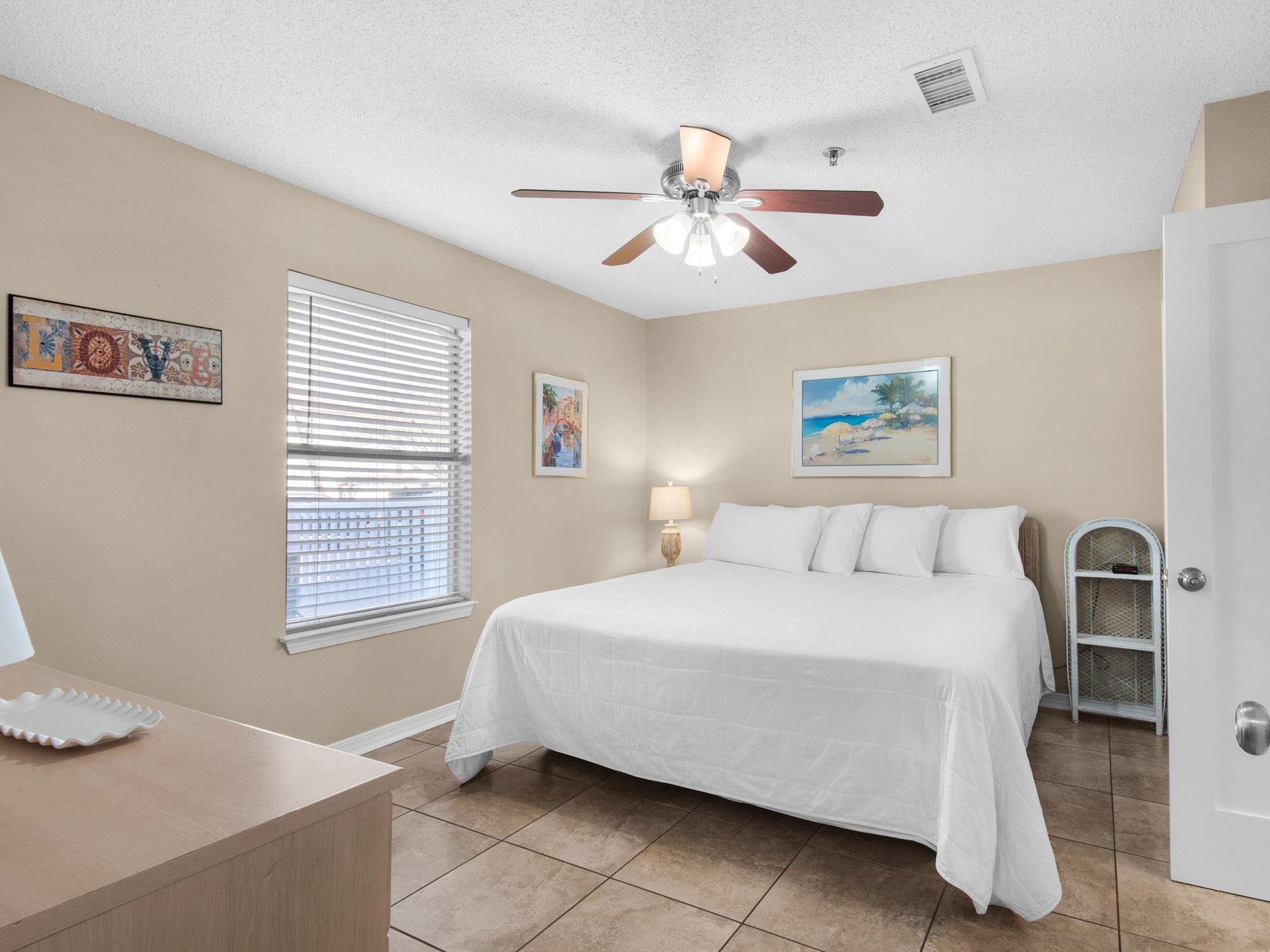 Bedroom 1 with a king bed