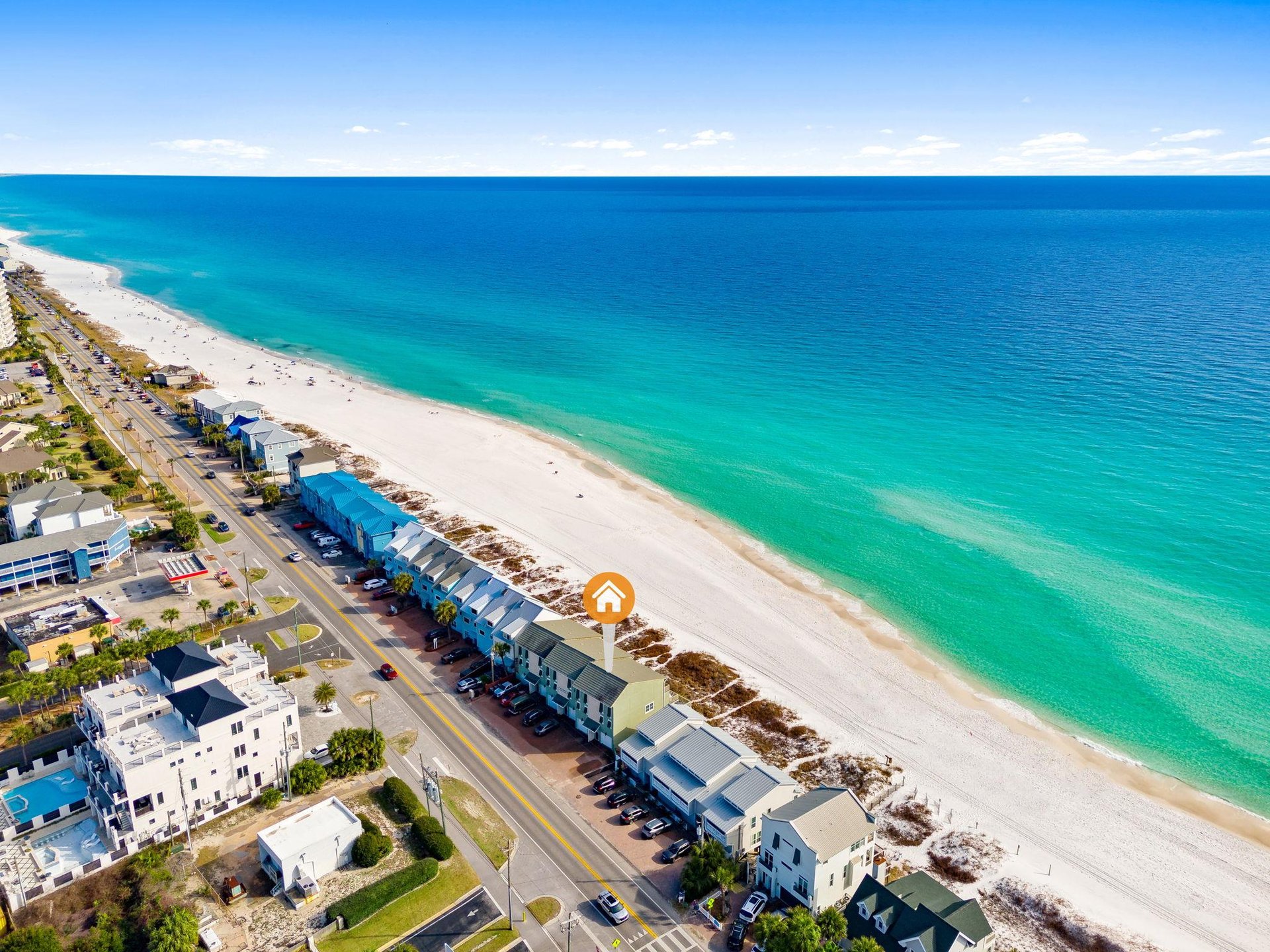 Seamist Townhomes Directly on the Beach