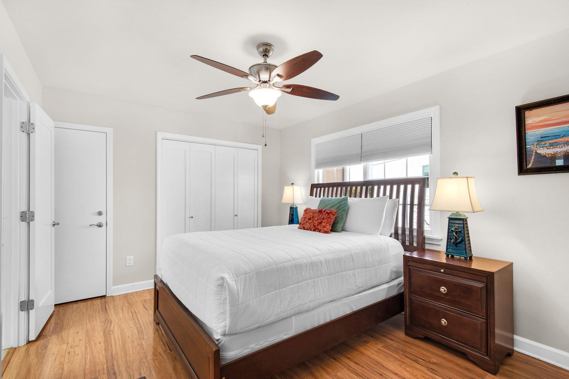 Bedroom 2 is also located on the second floor