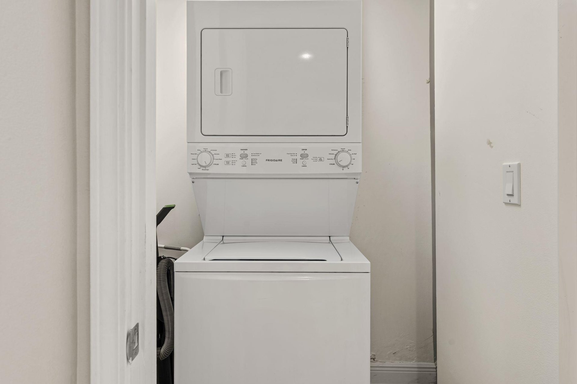 Your own washer and dryer make packing light a breeze—fresh, clean clothes whenever you need them during your stay.