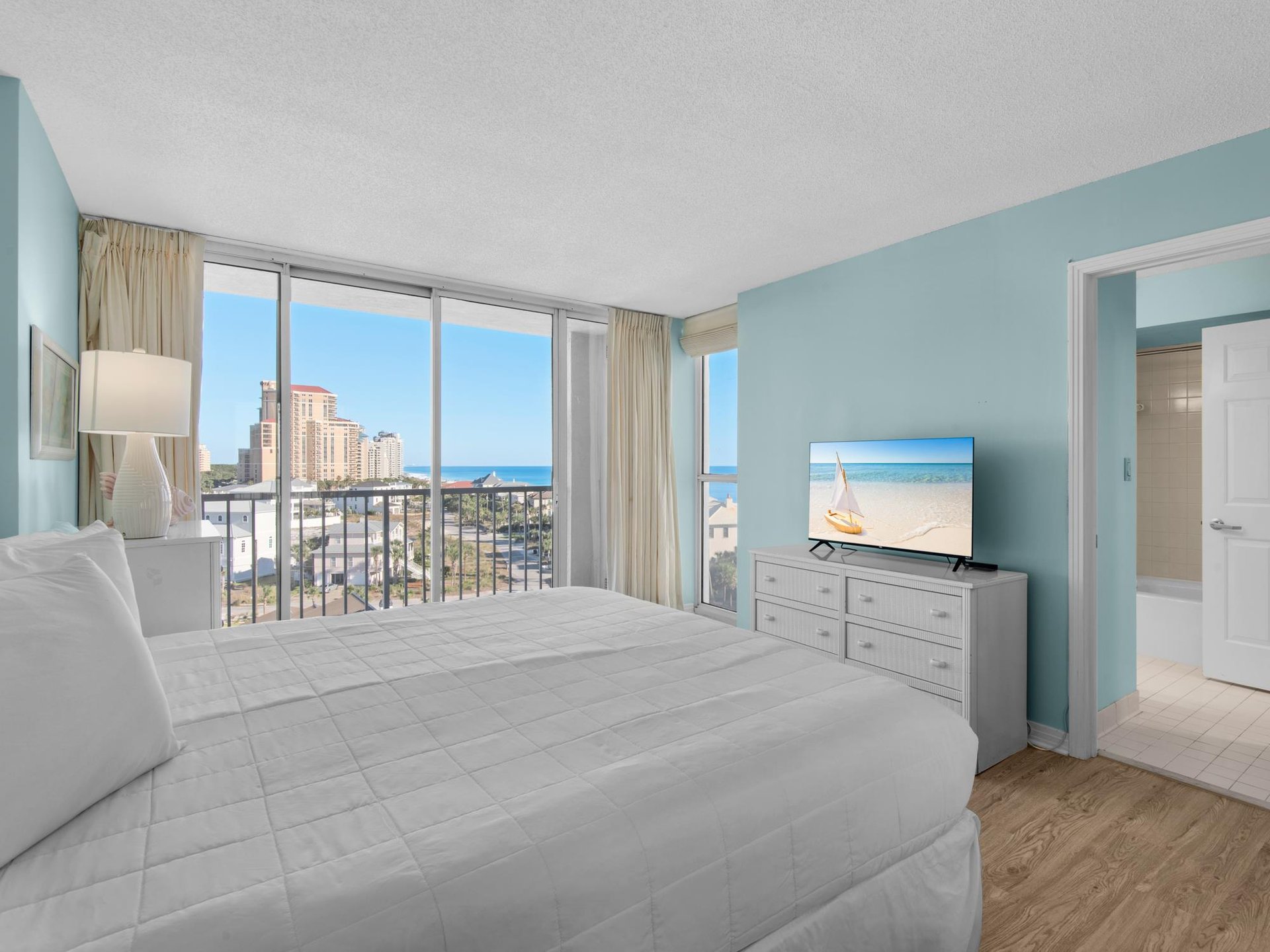 Flat Screen TV in Bedroom 2