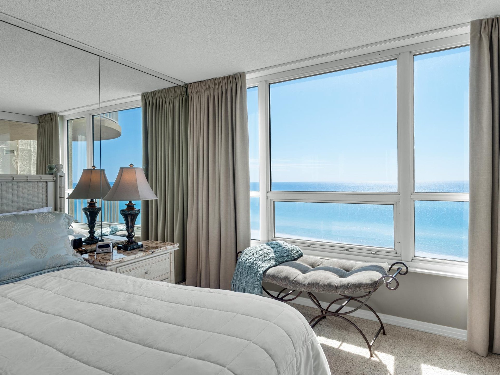Pristine Gulf Views from Bedroom 1