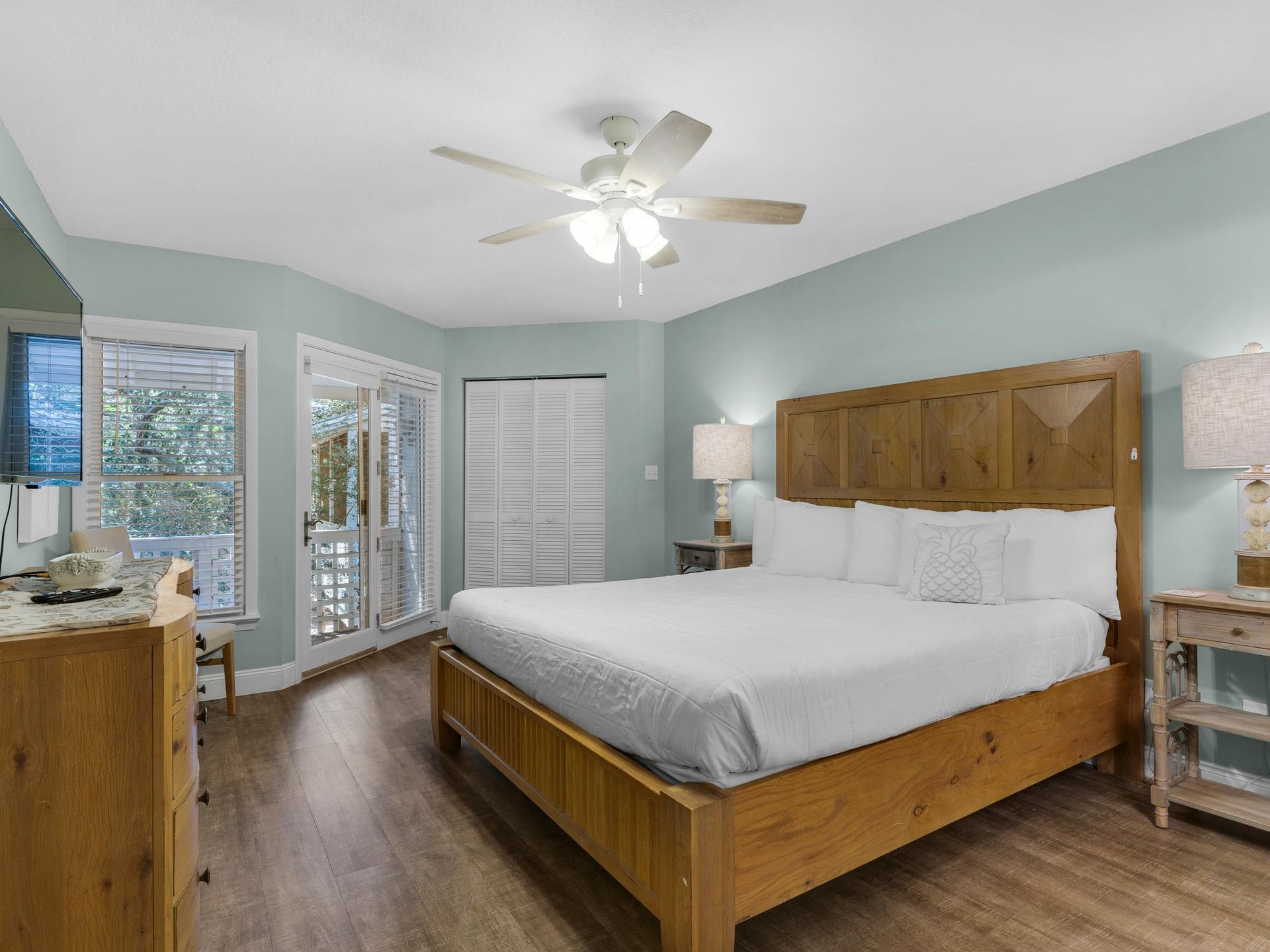 Bedroom 1 with King Bed