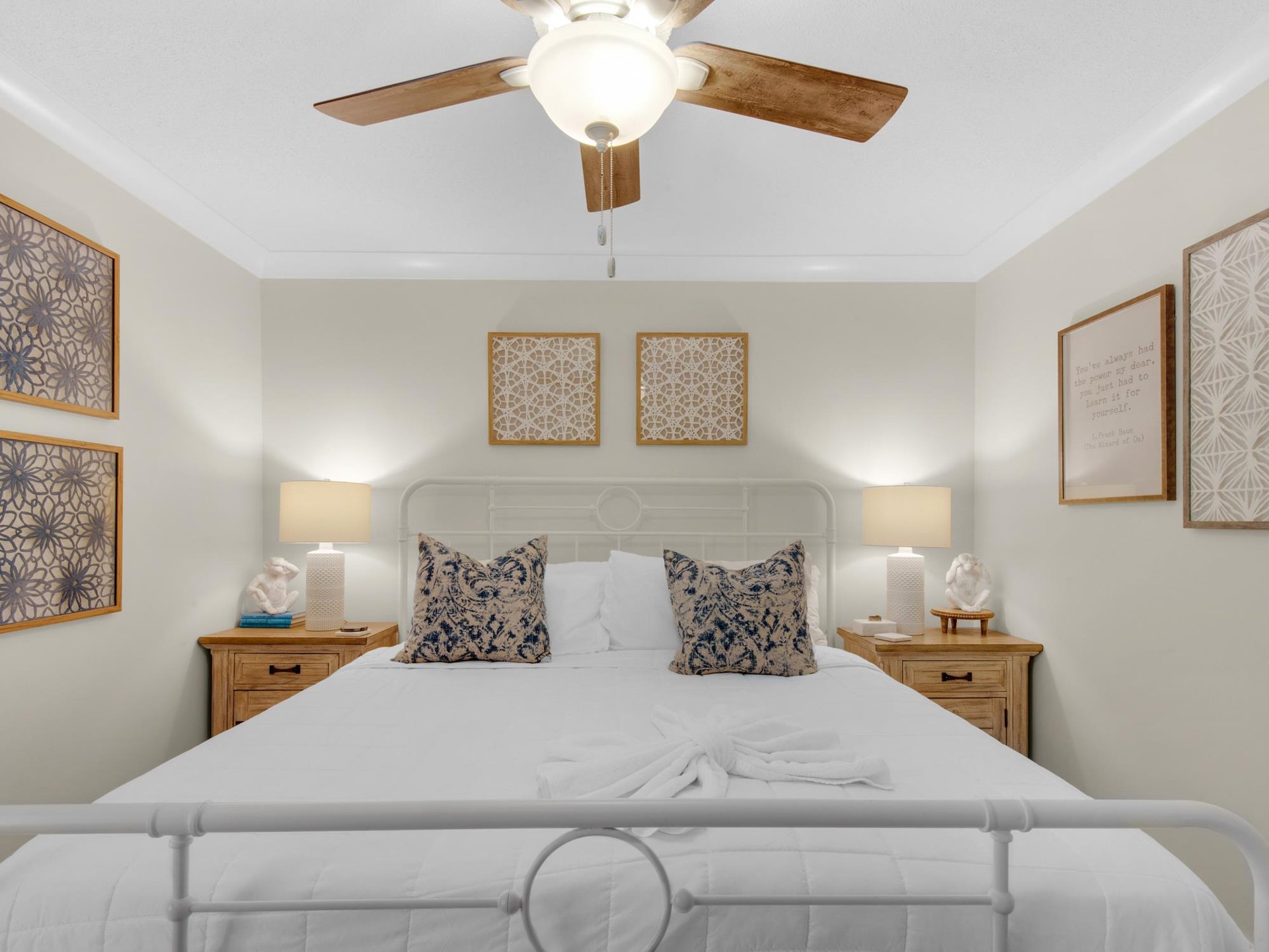 1st Floor Bedroom 2 with King Bed