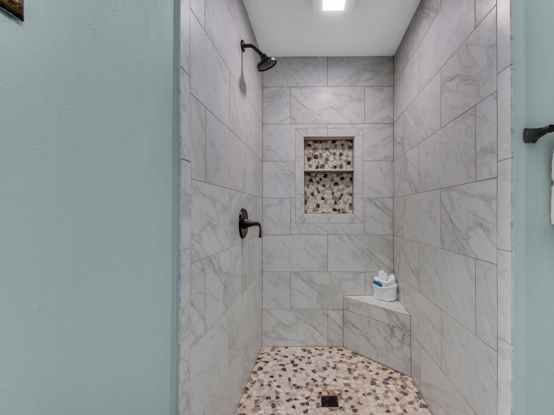 Stunning Walk in Shower in EnSuite Bathroom 3