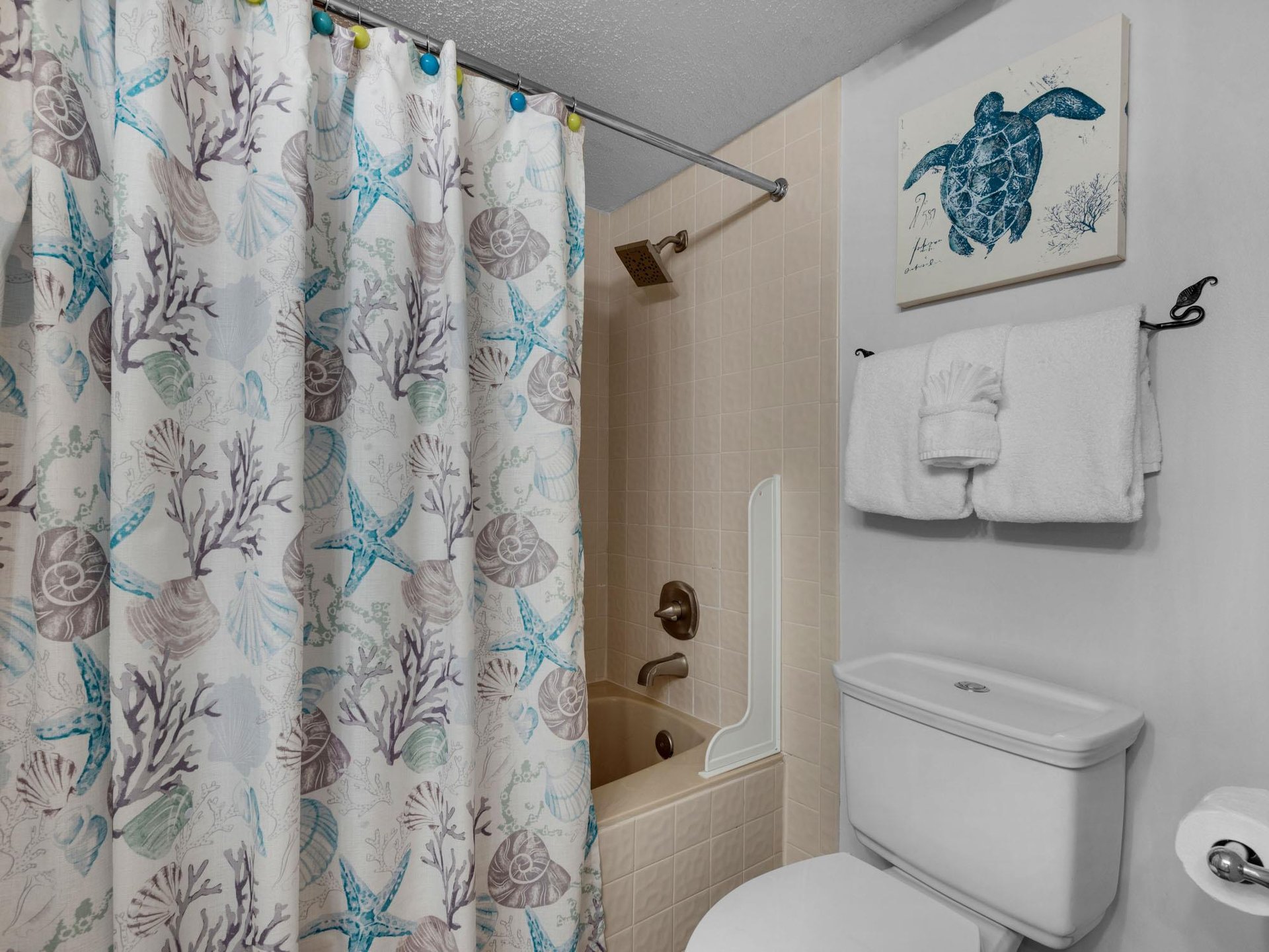 Bathroom 1 with Tub Shower Combo