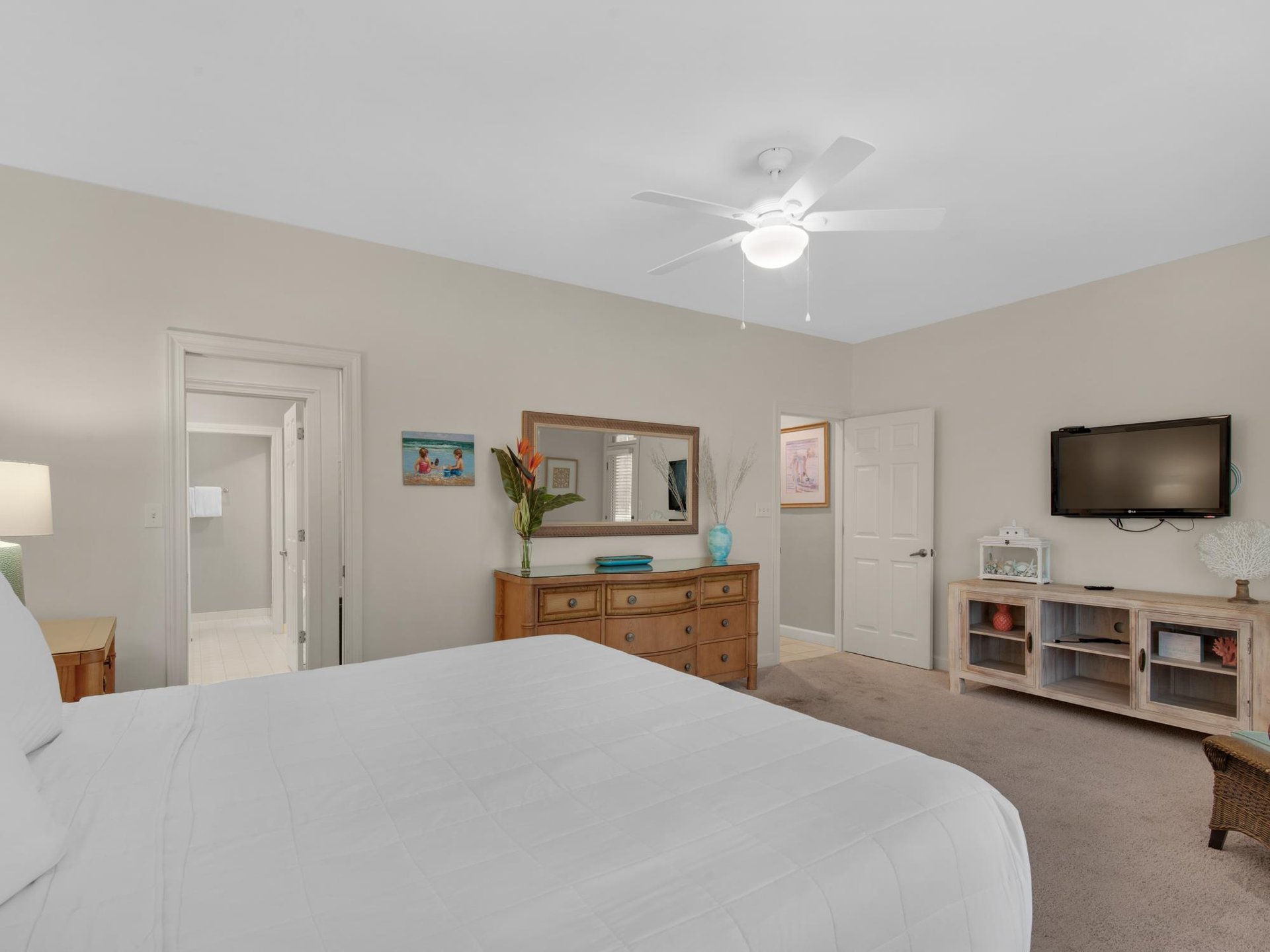 Bedroom 1 with King Bed