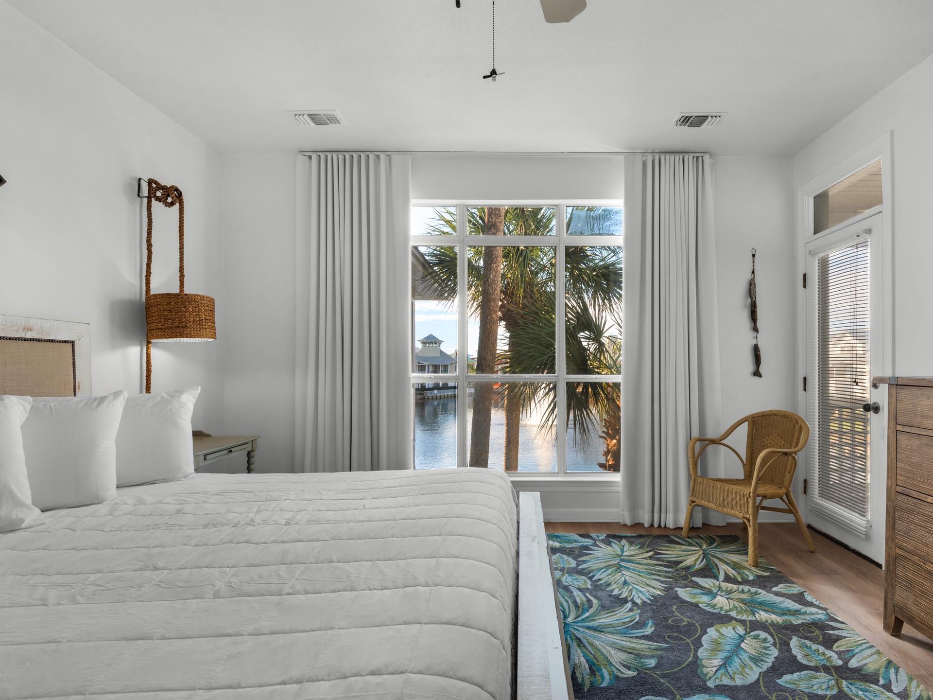 Beautiful Lake Views from Bedroom 1