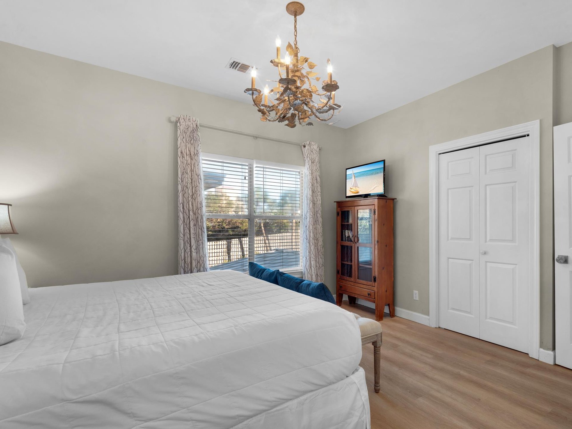 Flat Screen TV in King Bedroom 2