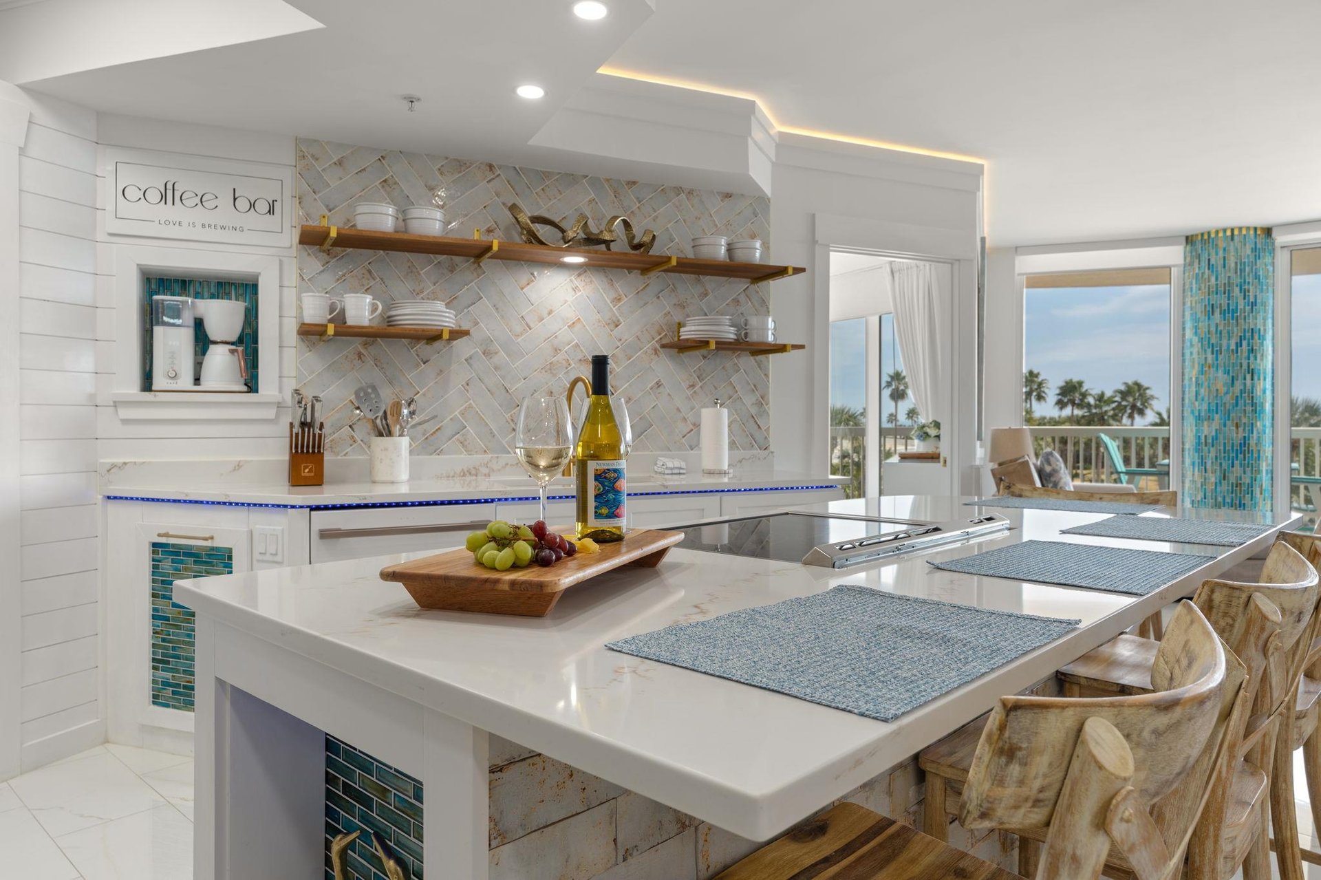 Perfect kitchen for entertaining.