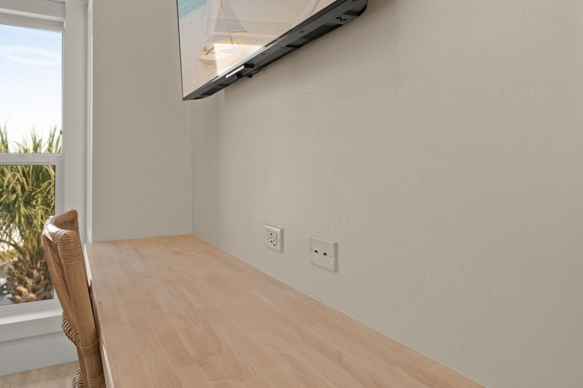 Convenient Charging ports in Bedroom 3