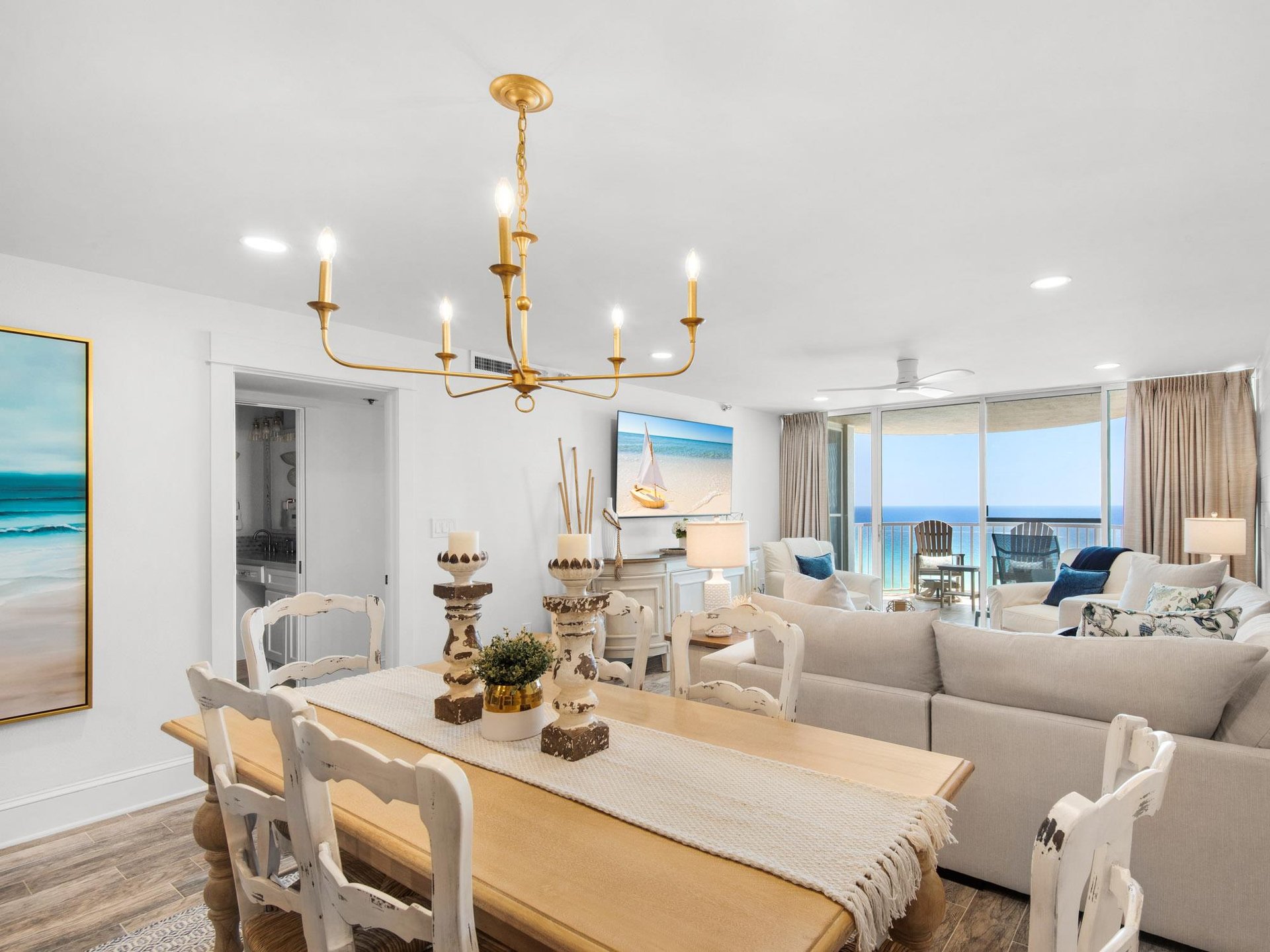 Your bright oceanfront retreat blends coastal elegance with modern comfort, where stunning sea views frame every moment of your stay.