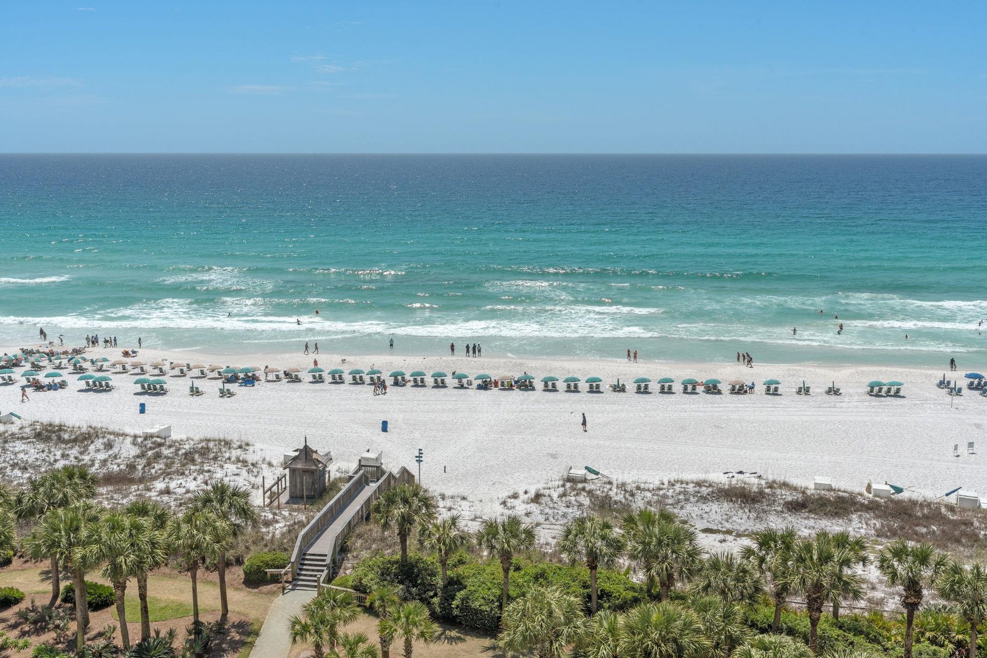 Perfect beachfront views