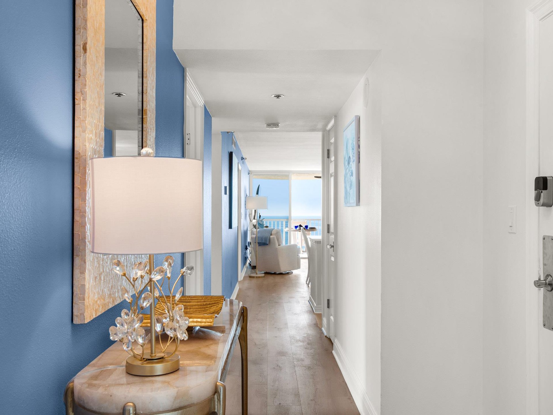 Southern View of the Hallway from the Entry