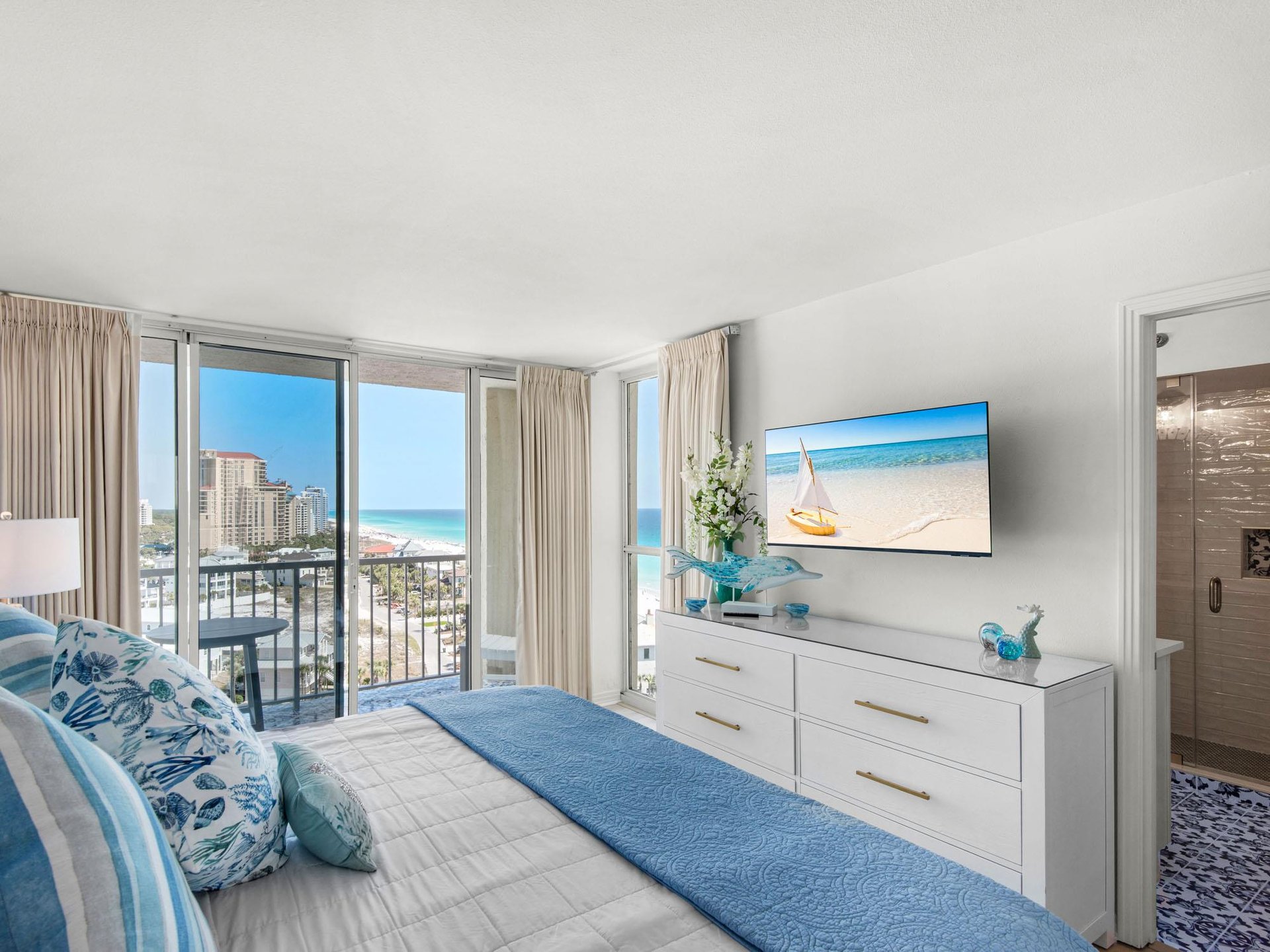 View Towards Deck 2 in Bedroom 2