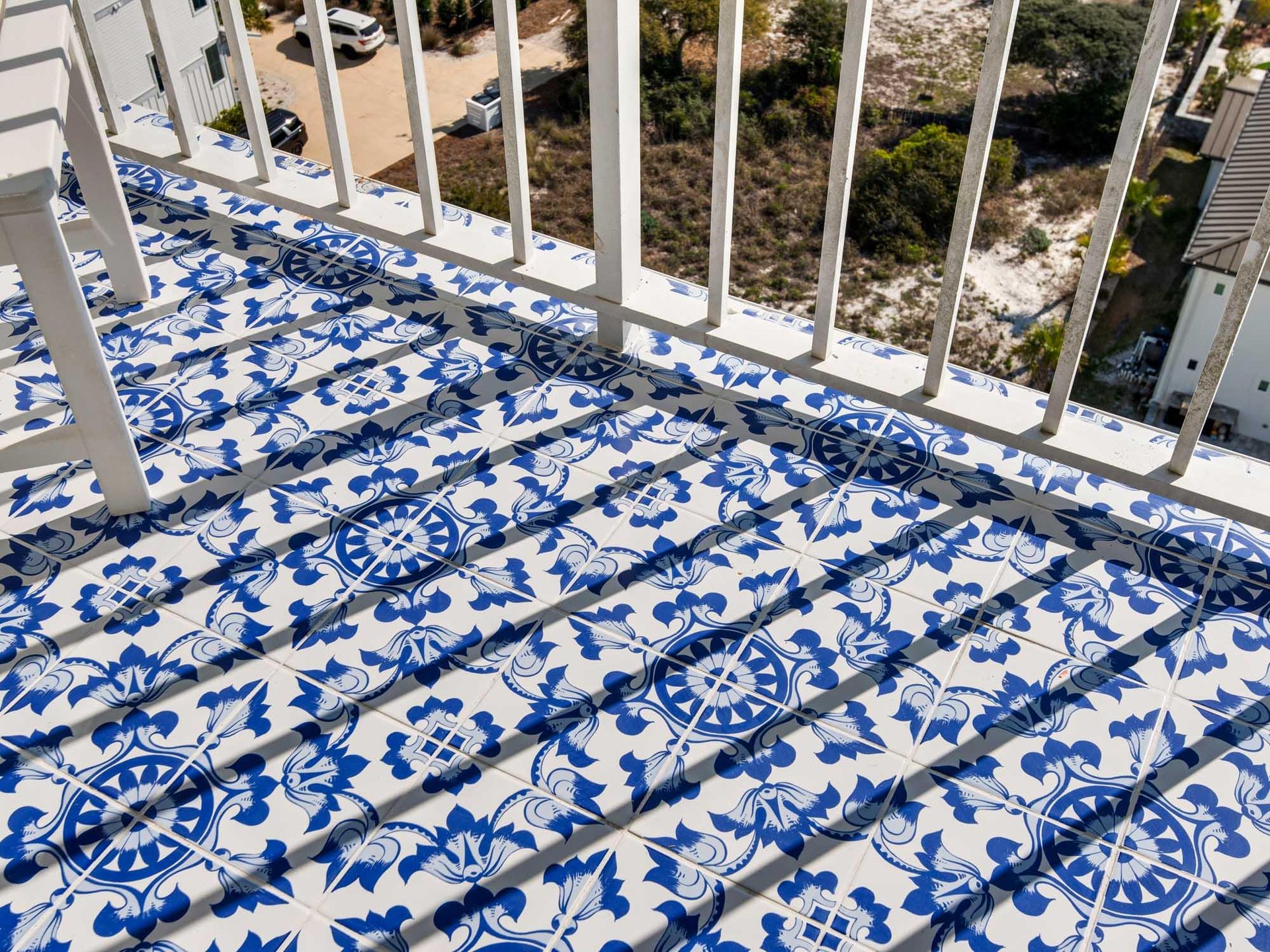 Imported Italian Tile on Deck 2