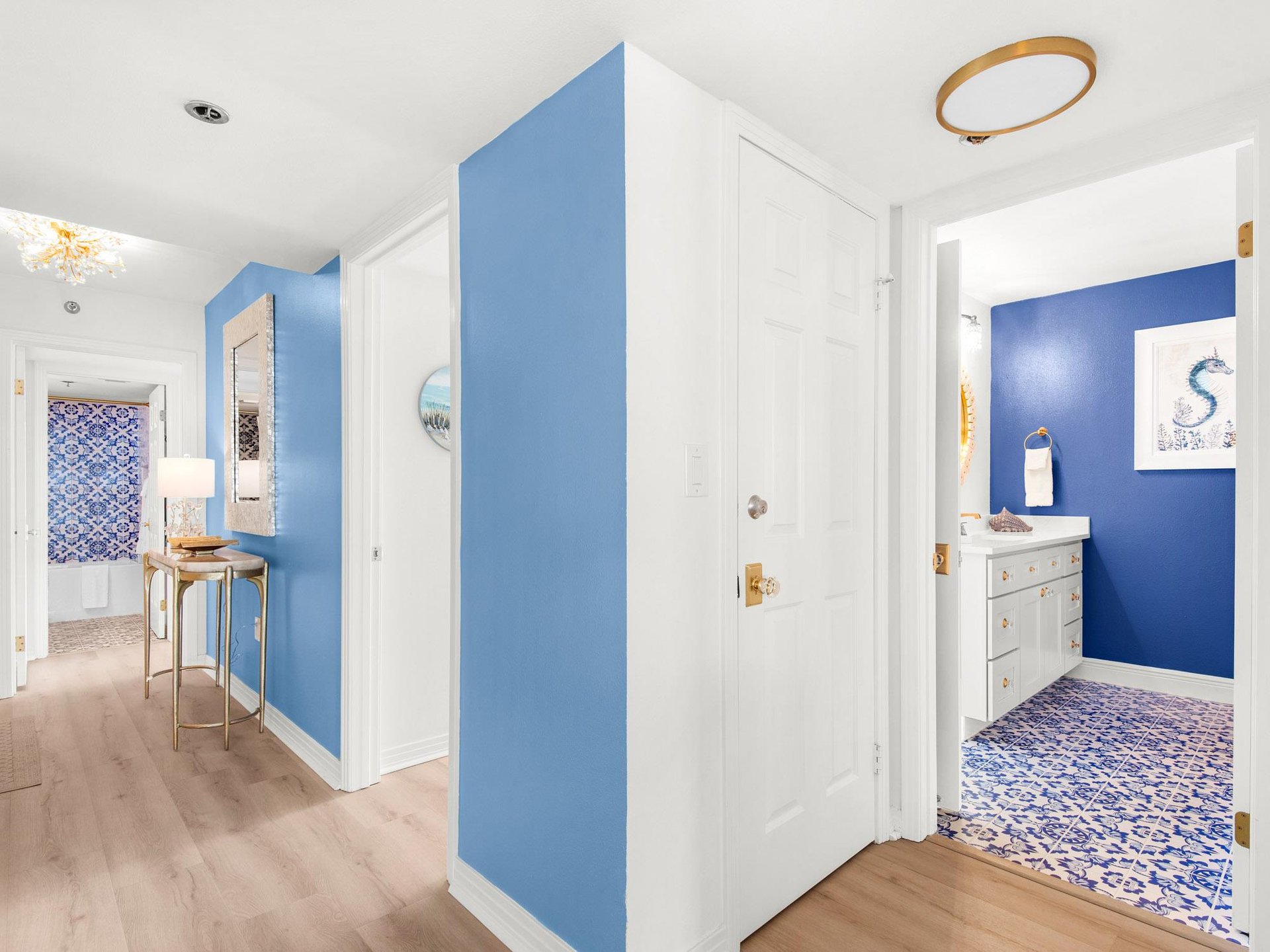 View of Bathroom 2 from Kitchen