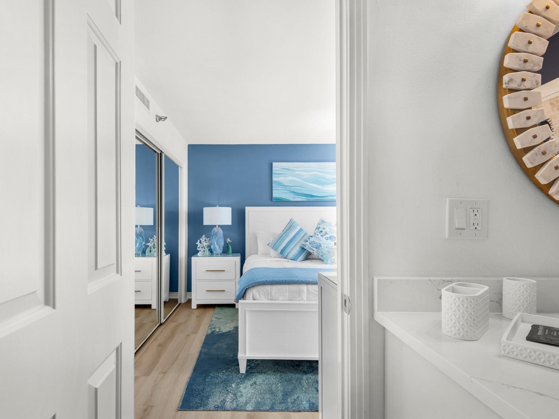 View from Bathroom 2 to Bedroom 2