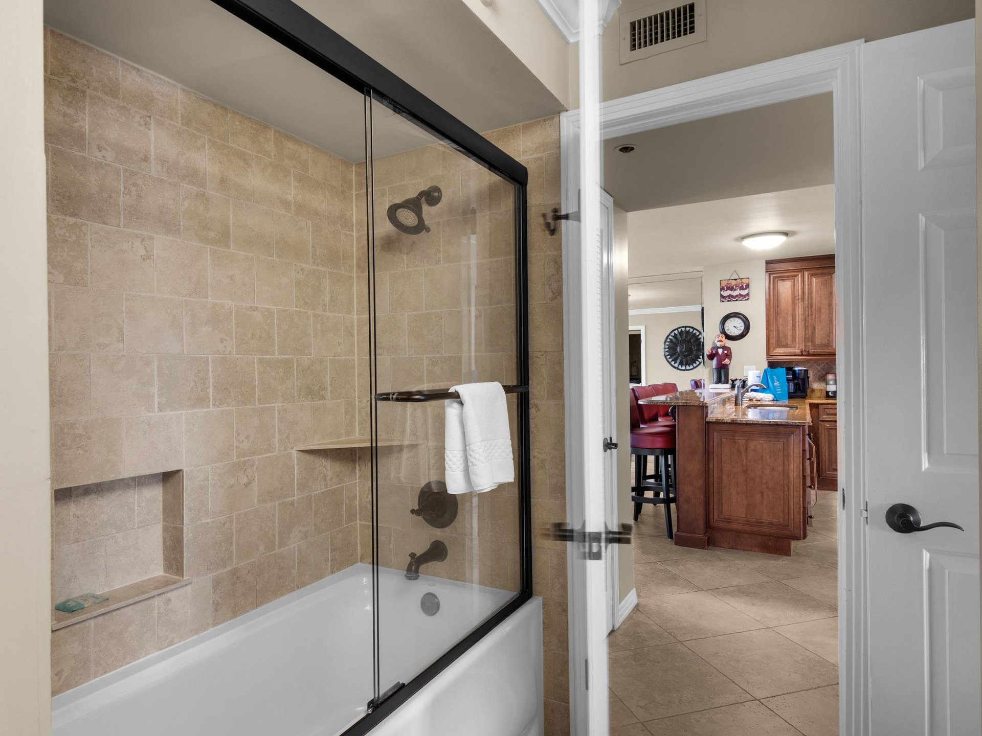 Bathroom 2 with Tub Shower Combo