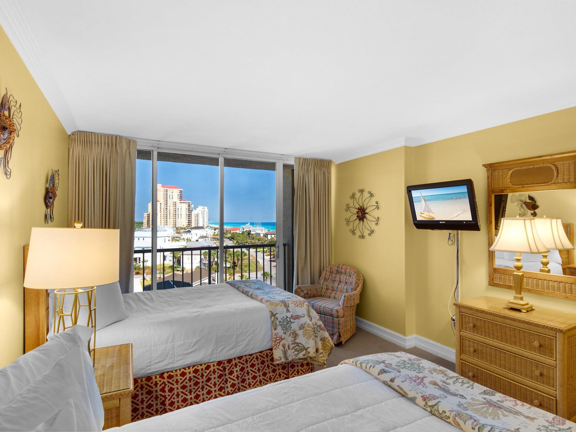 Bedroom 3 with Flat Screen TV