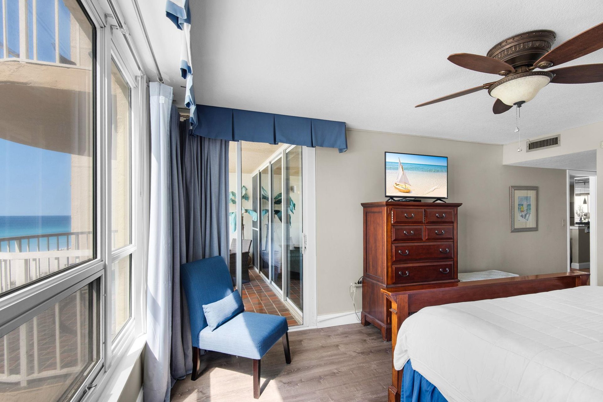 Bedroom 1 with Direct Balcony Access