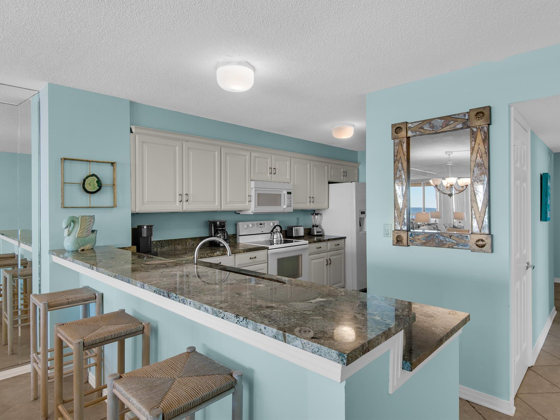 Breakfast Bar with Extra Seating