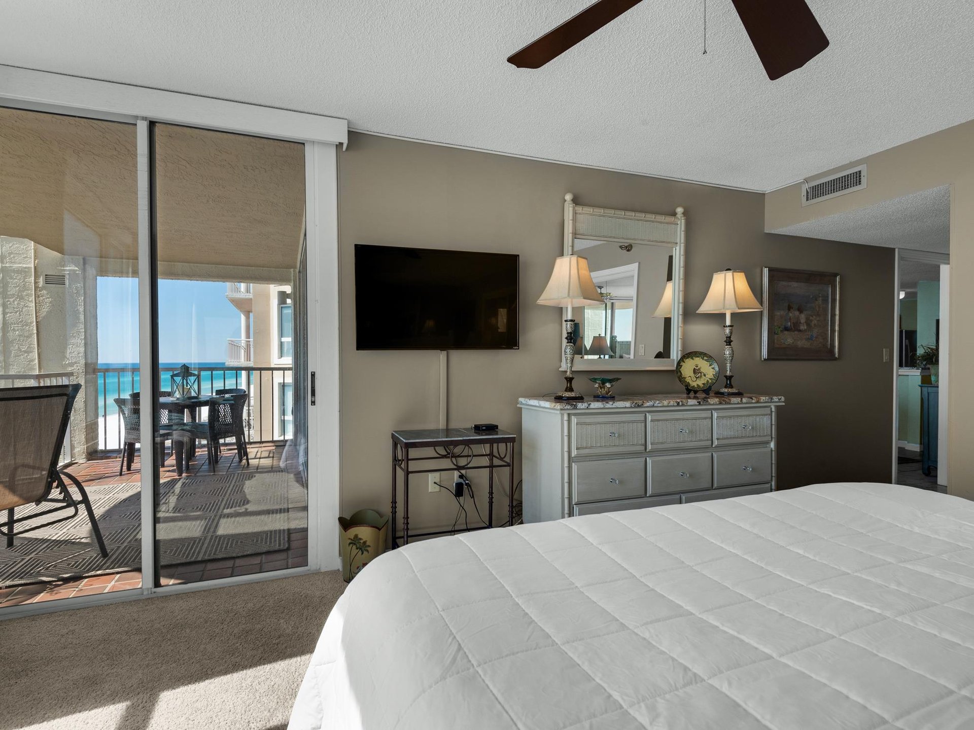 Bedroom 1 with Direct Balcony Access