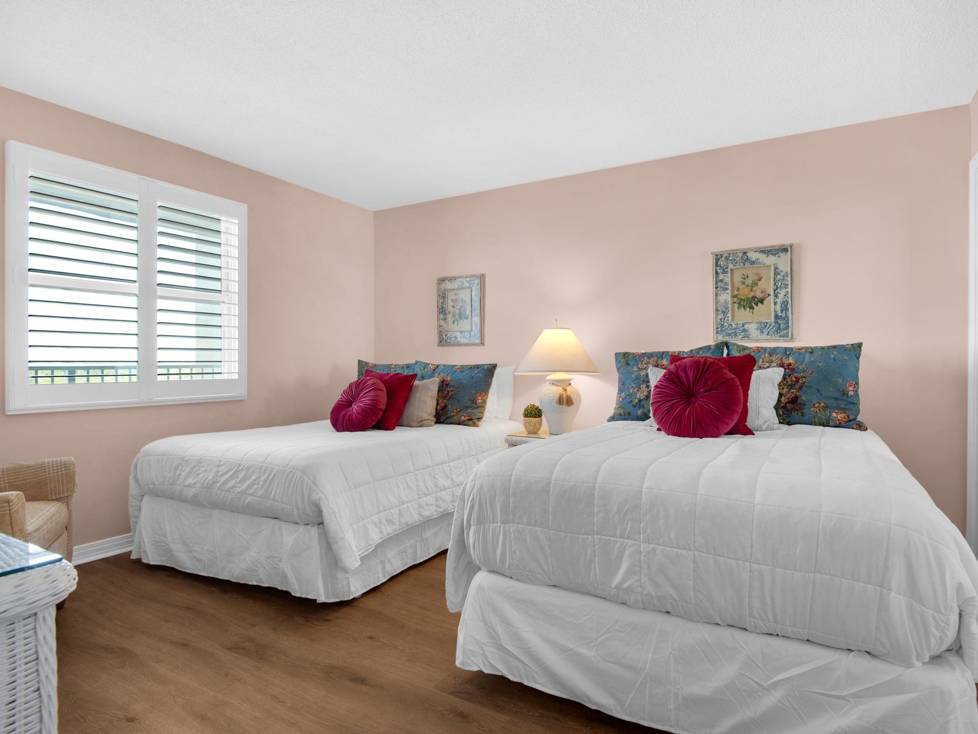 Bedroom 2 With 2 Double Beds