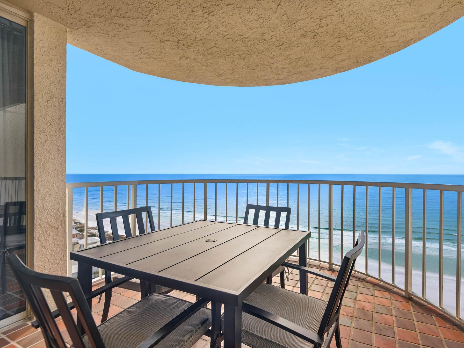 Private Balcony with Gulf View