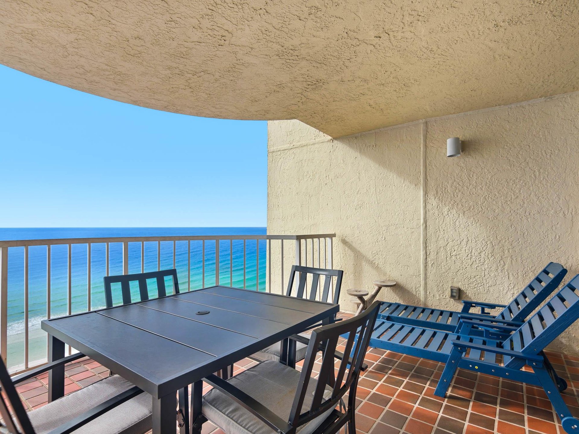 Private Balcony with Gulf View