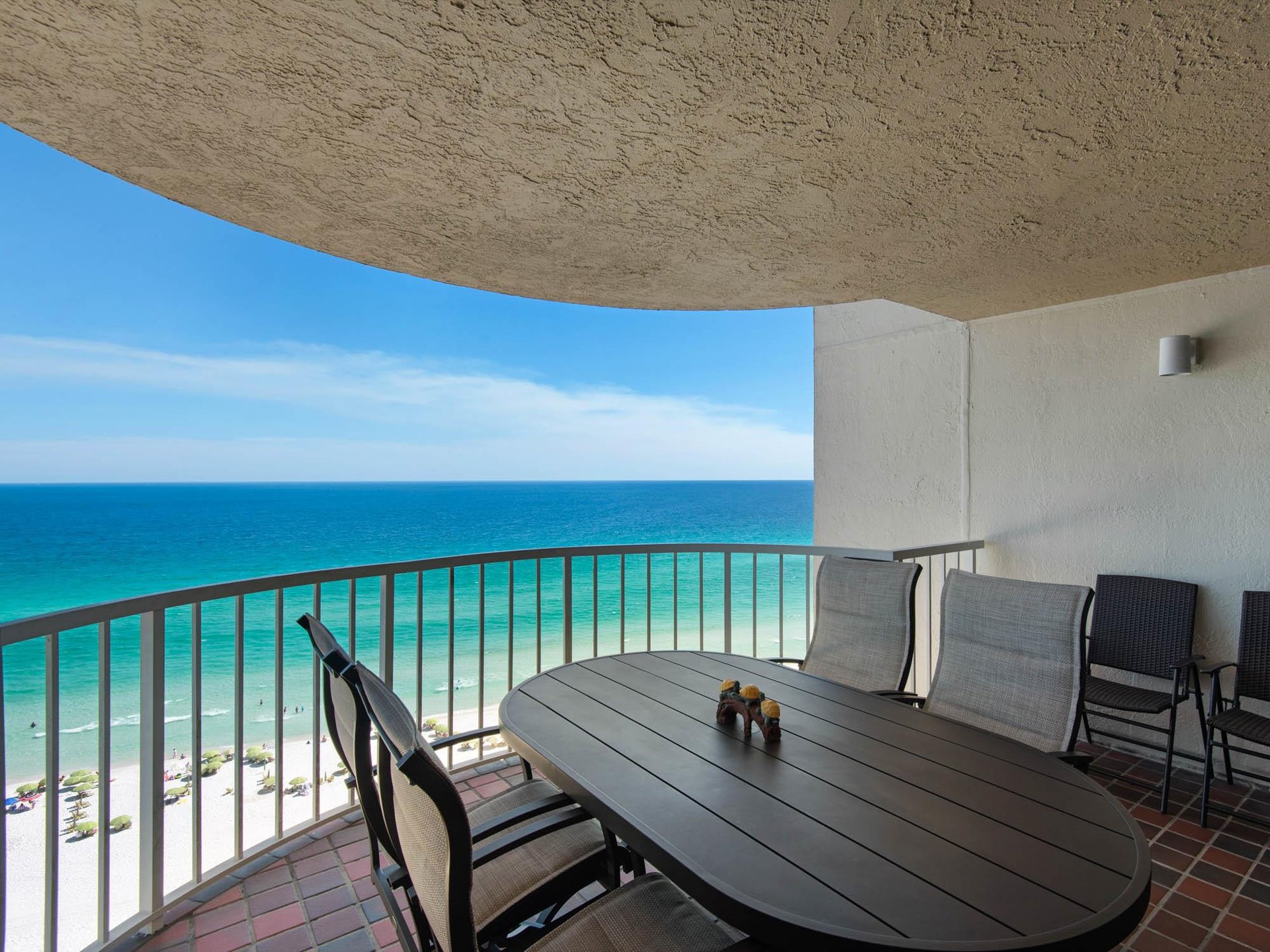 Private Balcony with Gulf View